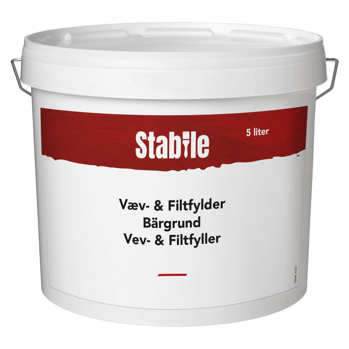 Væv- & Filtfylder Hvid 5 Liter - Stabile