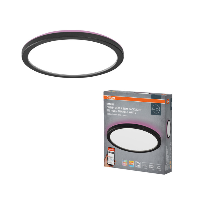 LEDVANCE SMART+ Orbis Ultra Slim Backlight Ø235 mm | jem & fix