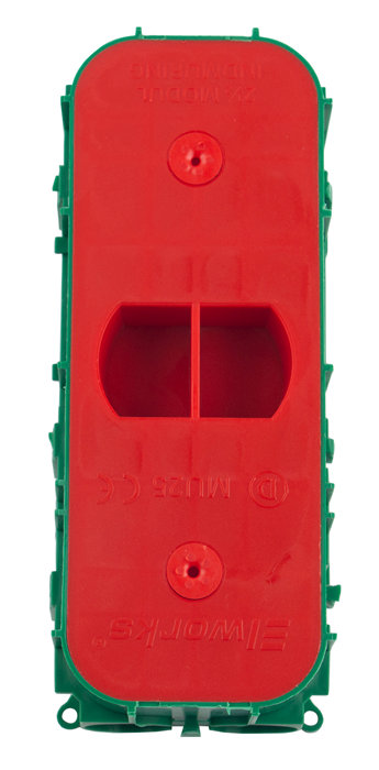 Indmuringsdåse T/afbryder/stikk. 2,5-modul - Elworks