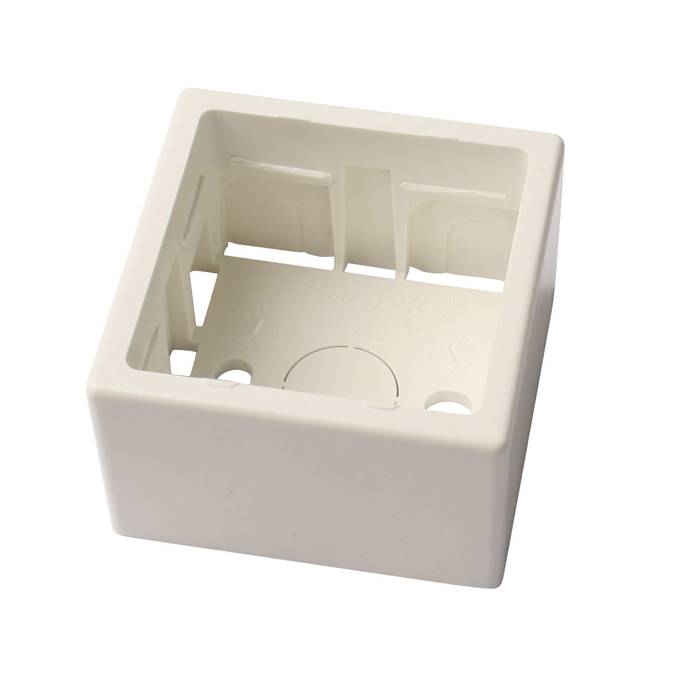 Underlag T/afbryder Hvid 1-modul - Elworks