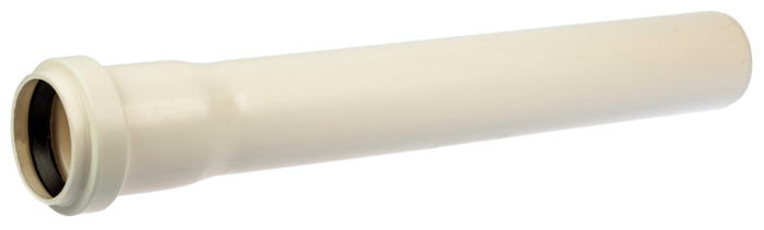 PP afløbsrør hvid 50 mm x 500 mm | Køb hos jem & fix