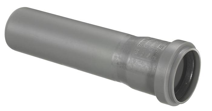 Pp Afløbsrør Grå 32 Mm X 500 Mm