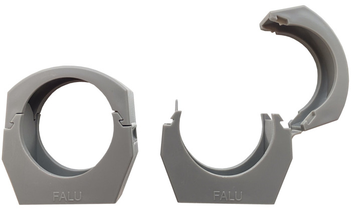 PP rørholder 40 mm 2-pk. | jem & fix