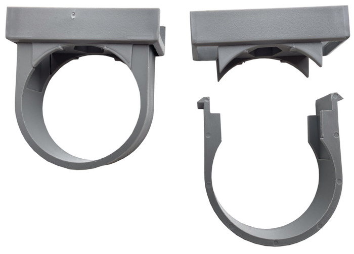 PP rørholder 50 mm 2-pk. | Køb hos jem & fix