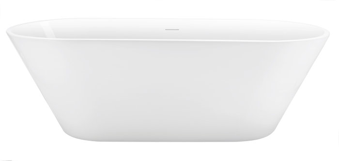 Badekar Ovalt Fritstående 166 X 72 X 58 Cm