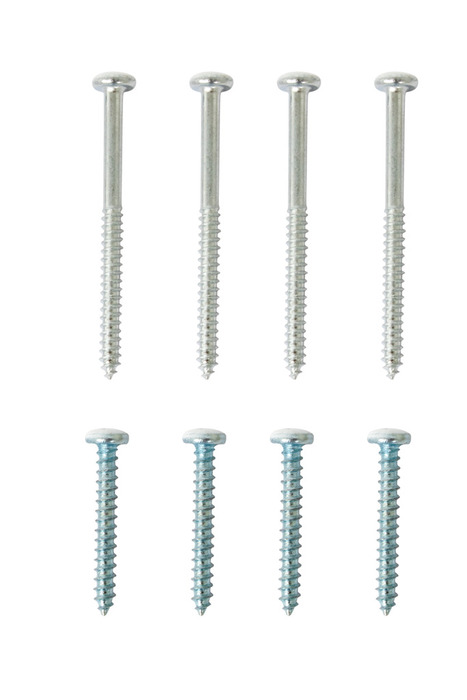 Hyllemonteringssett t/Rack-system hvit