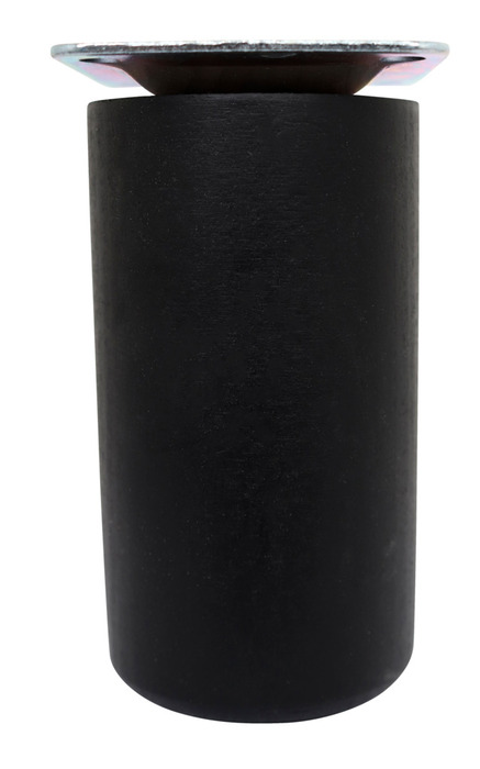 Bordben Ø55 mm x 10 cm bøk/svart