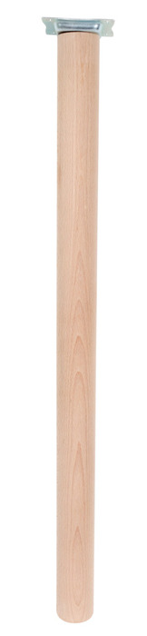 Bordben Ø55 mm x 80 cm bøk/natur