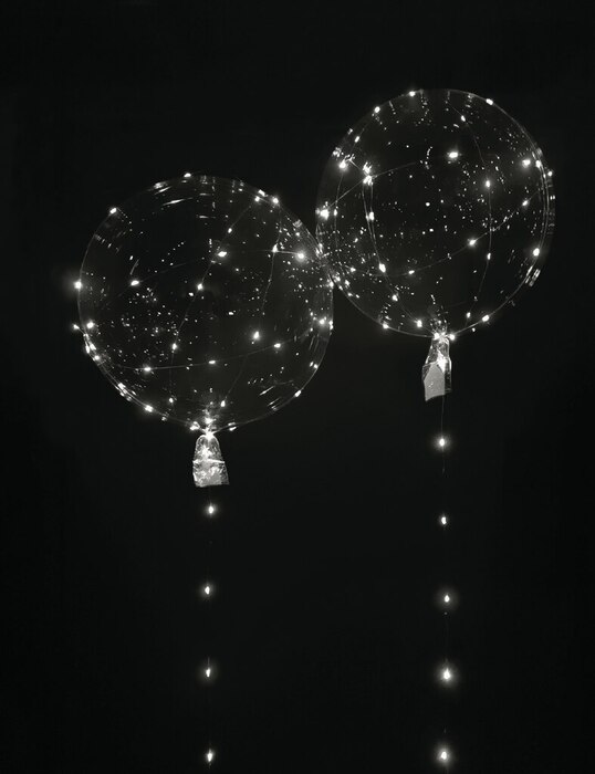 LED ballong Ø50 cm 2 stk.