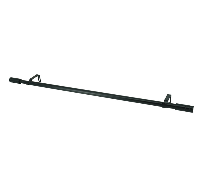 Gardinstang universal svart 71-120 cm