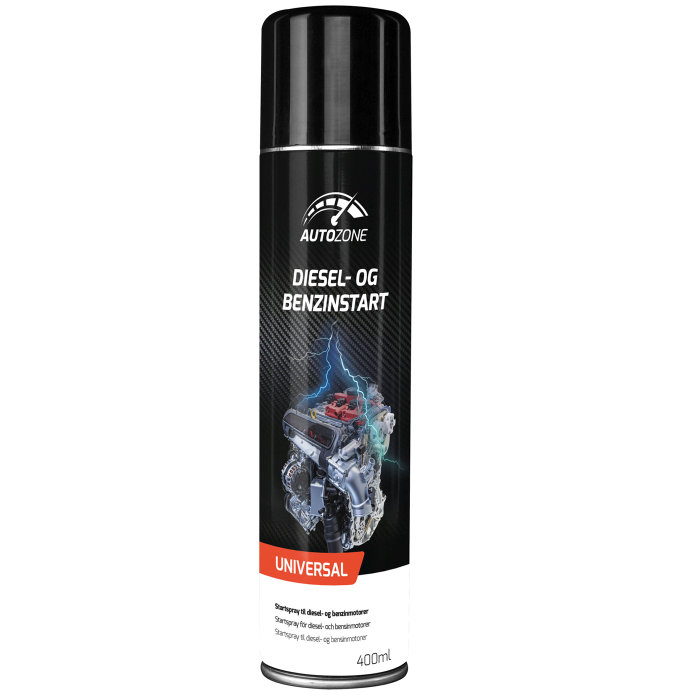 Diesel- og bensinstart 400 ml - Autozone