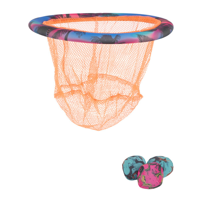 Bassengbasket - sett med nett og baller