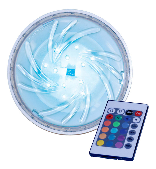 LED bassenglys med magnet - Swim & Fun
