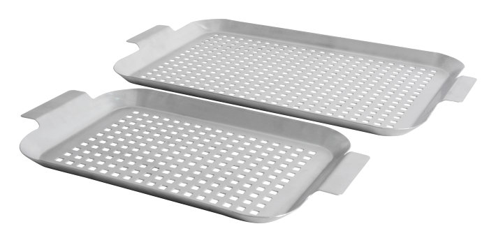 Grillfat 2 stk. medium og stor - Grillexpert