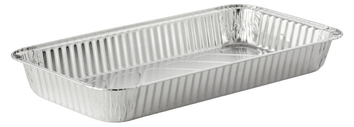 Aluminiumsform 41 x 21 cm 5 stk. - Grillexpert