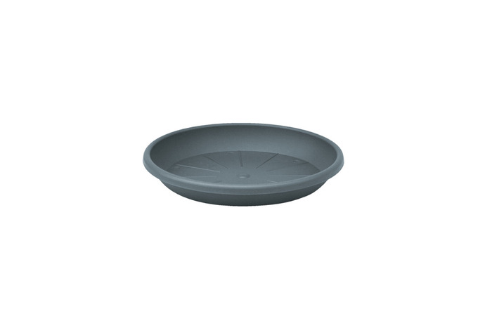 Pottefat Cylindro plast grå Ø21 cm