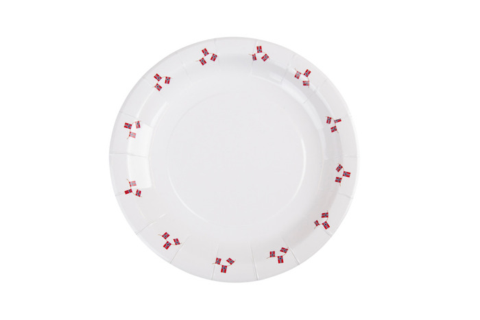 17. mai pappfat - 6 stk.