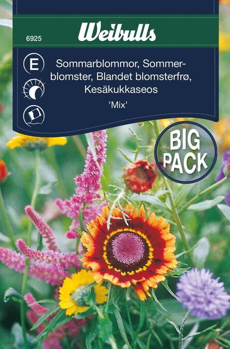 Sommerblomster mix big pack