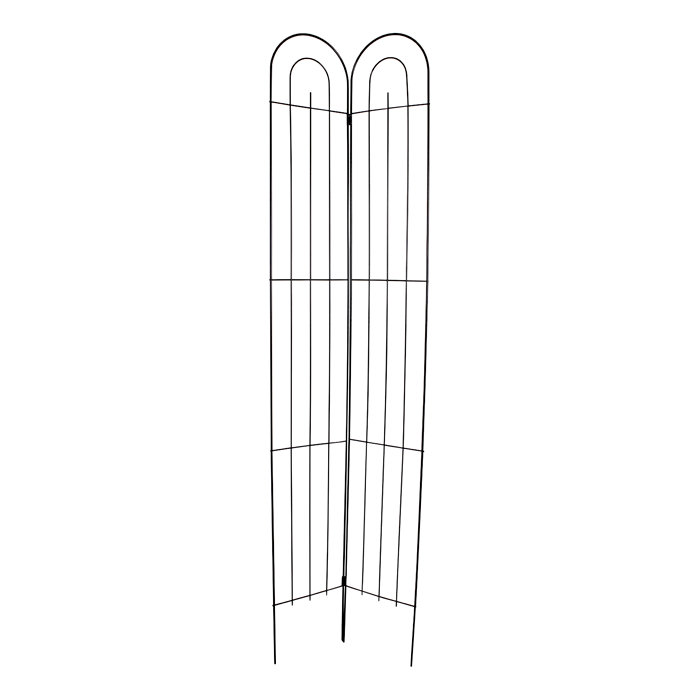 Espalier foldbart 180 cm svart