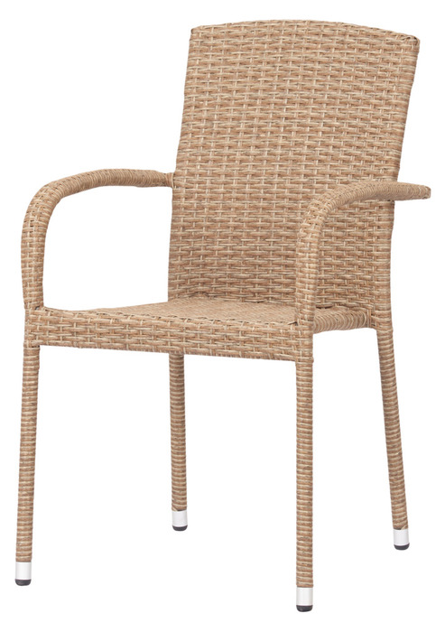 Hagestol Lissabon rotting/metall natur - Sunlife®
