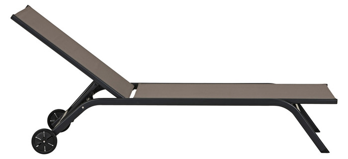 Solseng Lima svart/grå 190,8 x 67 x 30 cm - Sunlife®