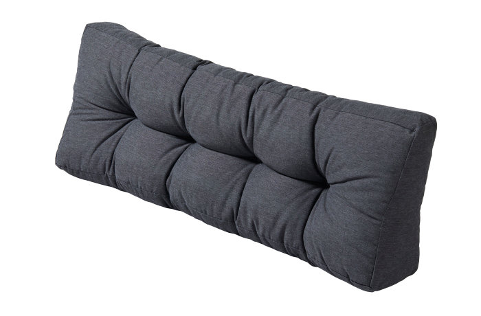 Palle-/ryggpute Kairo 118 x 40 cm mørkegrå - Sunlife