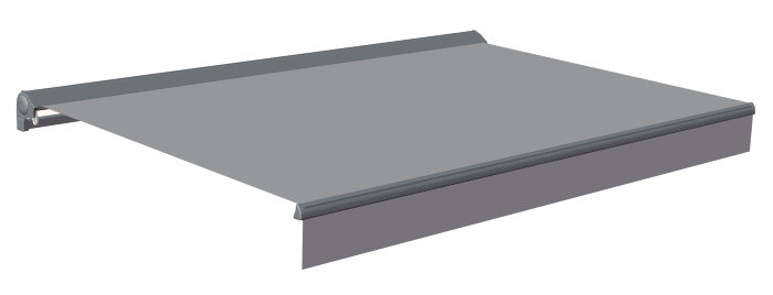 Markise m/ halvkassett 3,5 x 2,5 m