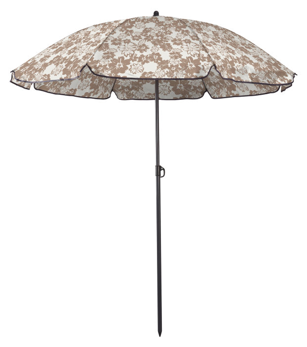 Strandparasoll Miami Ø160 cm blomster
