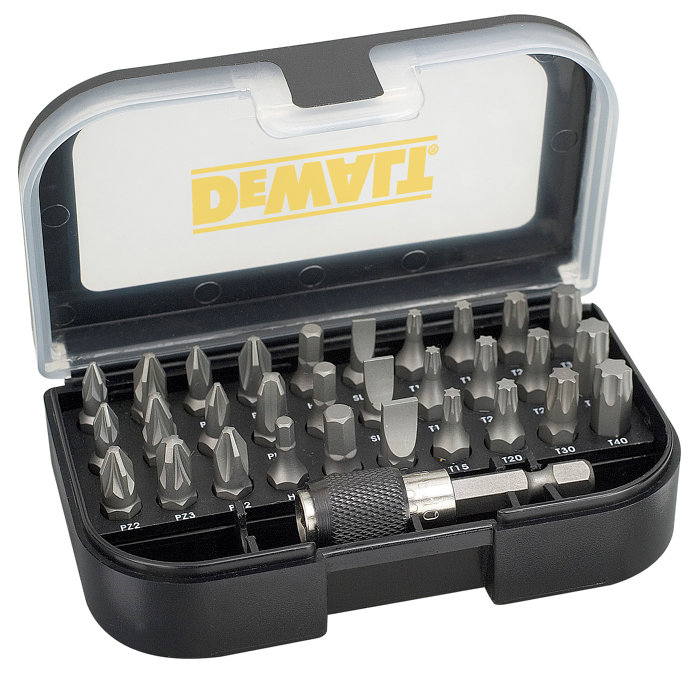 Bitssett 31 deler - DeWalt