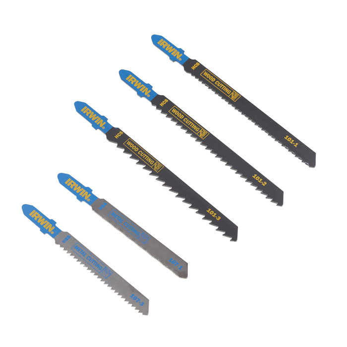 Irwin stikksagblad 5 stk. assortert