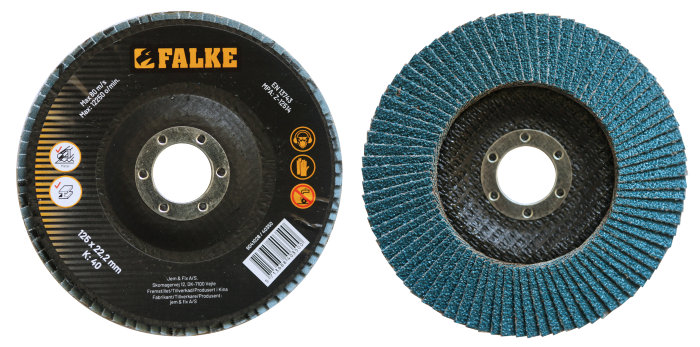 Falke lamellskive Ø125 mm K40