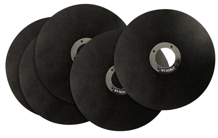 Kappeskiver for metall Ø115 mm - 5 stk.