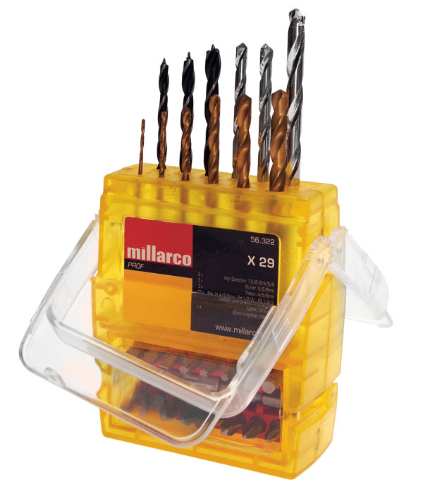 Borsett m/bits kombi 29 deler