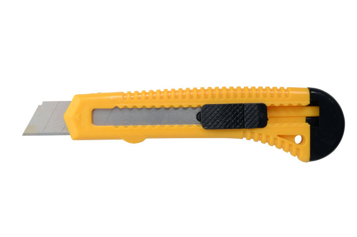 Hobbykniv m/lås 18 mm
