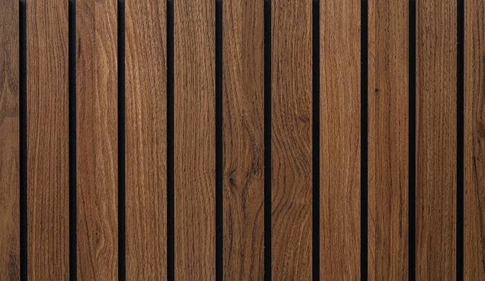 Deco Spilepanel Walnut 12 x 600 x 2400 mm