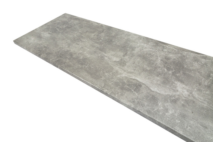 Laminatbenkeplate betong 28 mm x 63,5 x 300 cm