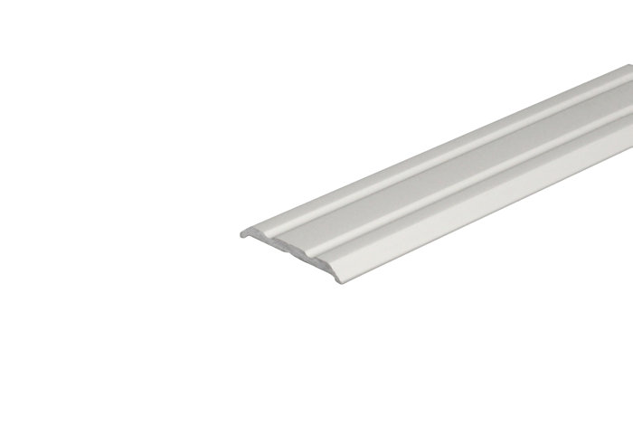 Gulvprofil aluminium - 2,5 x 25 mm x 1,8 meter