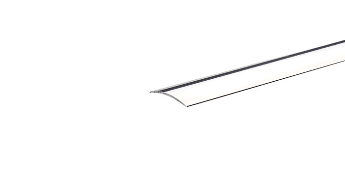 Gulvprofil sølv - 3,2 x 30 mm x 1,8 meter