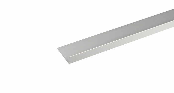 Vinkellist aluminium - 15 x 30 mm x 1 meter
