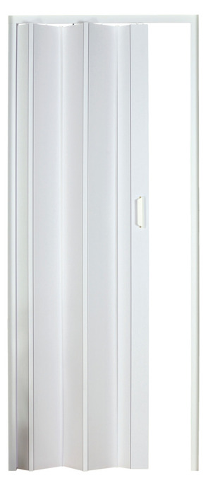 Foldedør i hvit pvc 83 x 204 cm | Se utvalget her hos jem & fix