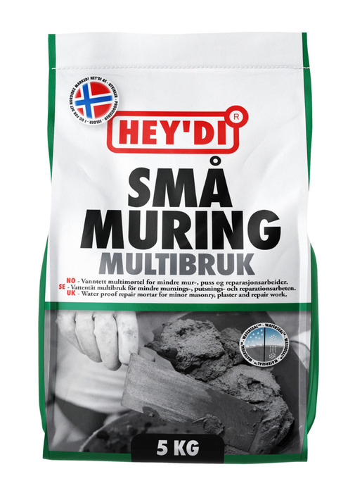 Hey'di Småmuring 5 kg