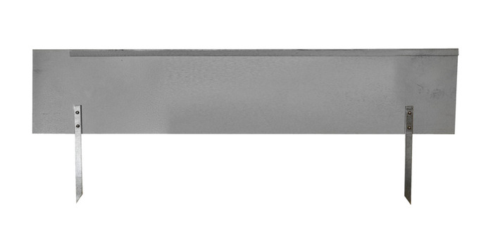 Bedkant galvanisert m/spyd 22 x 60 cm