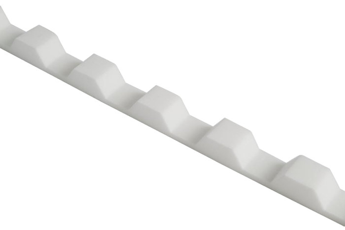 Tetningslist til glassklar trapes takplate 10-pk.