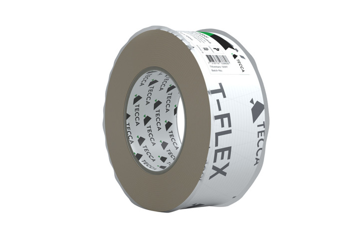Tetningstape T-Flex Hvit 25 m x 50 mm - Tecca