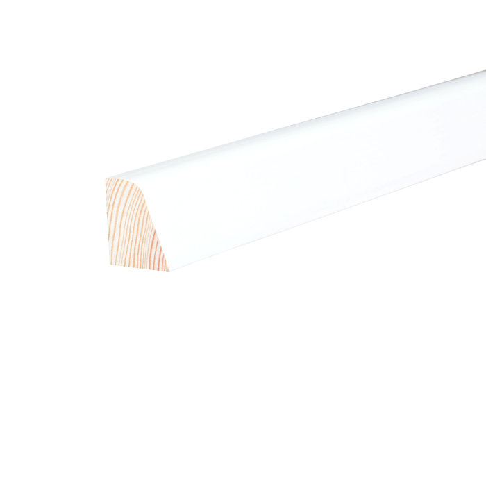 Taklist 21x34 mm rund kant