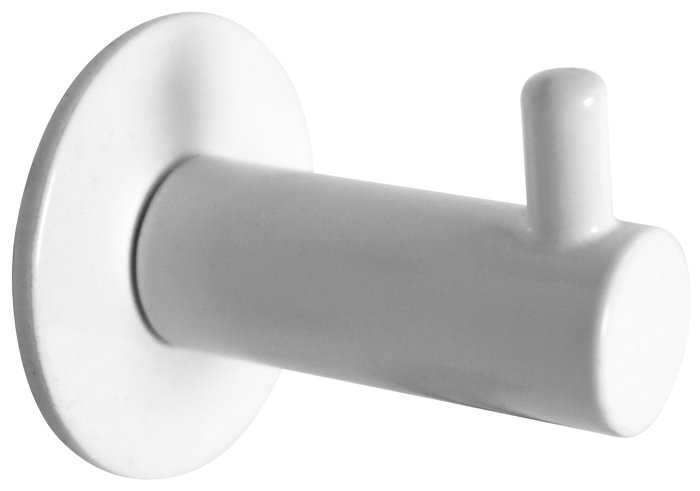 Knagg hvit 13 mm