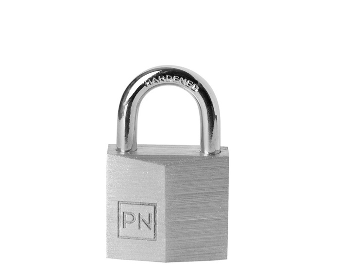 PN hengelås m/to nøkler 30 mm