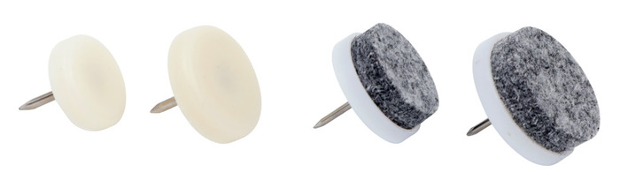 Møbelknotter filt/plast 64 deler - Home>it