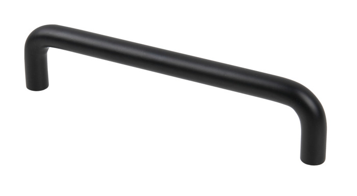 Håndtak U-form 96 mm svart 2 stk.