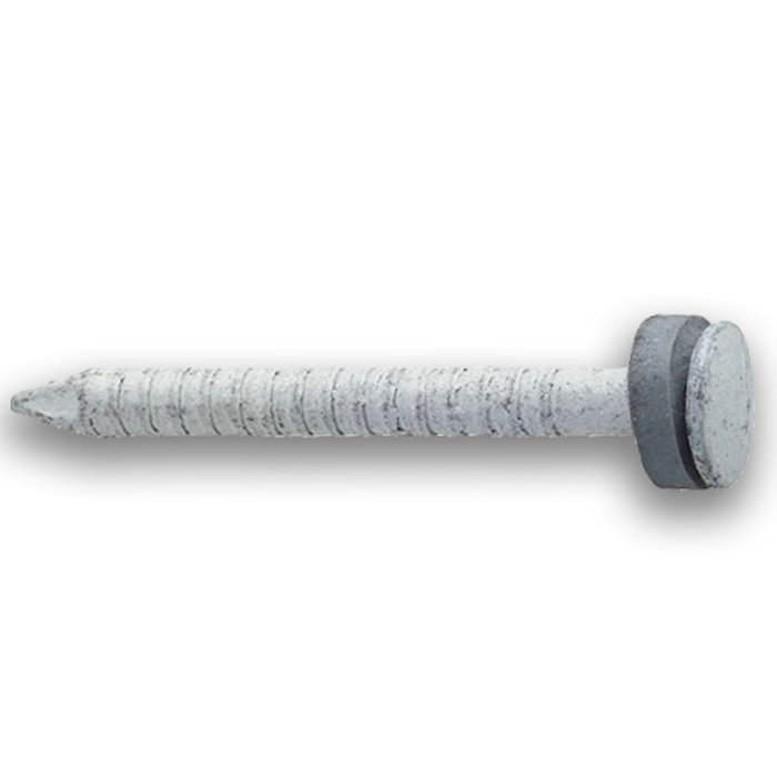 Blikkspiker 2,5 x 30 mm hvit - 50 stk.